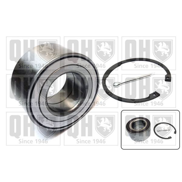 1 kit de roulement de roue avant/arrière Quinton Hazell QWB1519
