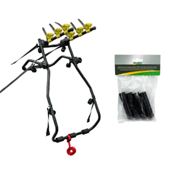 Porte-vélos hayon Feu Vert Canyon 3R - 3 vélos + adaptateurs