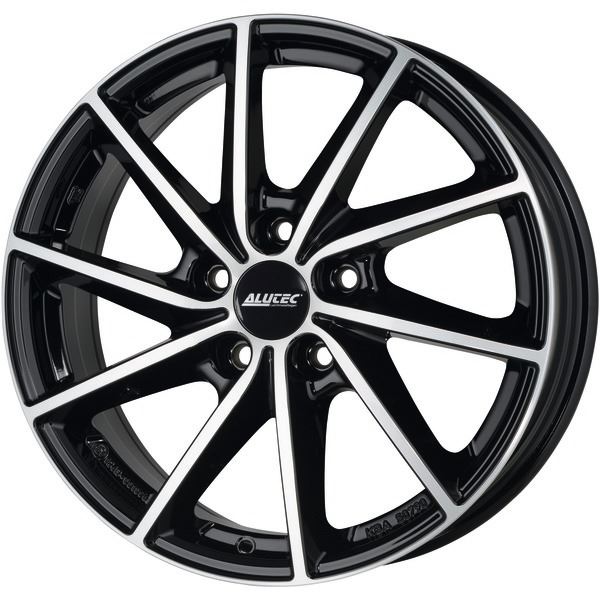 Jante aluminium Alutec 17 pouces Noir Poli
