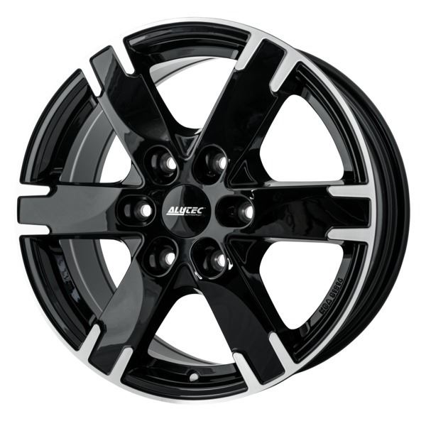 Jante aluminium Alutec 18 pouces Noir Poli Titan