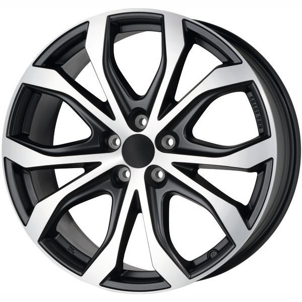Jante aluminium Alutec 19 pouces Noir Poli Mat