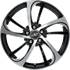 Jante aluminium Infiny Individual 17 pouces Noir Brillant Face Polie