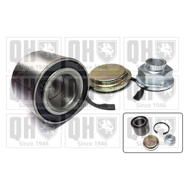 1 kit de roulement de roue arrière Quinton Hazell QWB1559
