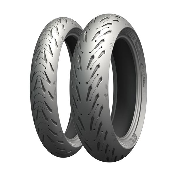 Pneu Moto MICHELIN 110/80R19 59V Road 5 Trail TL Avant