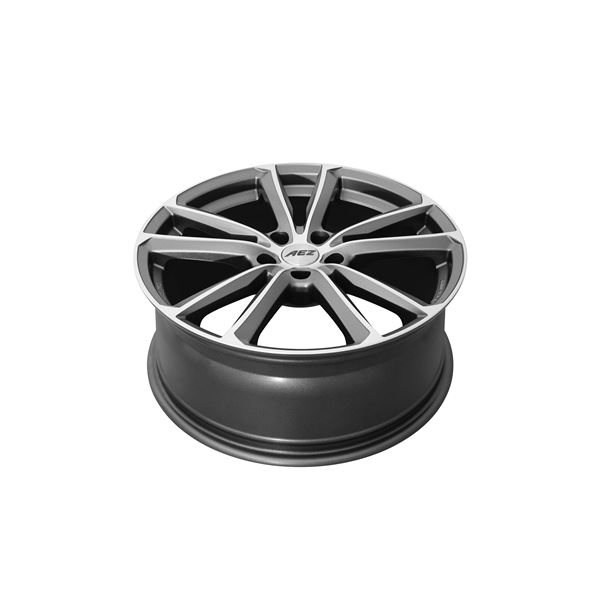 Jante aluminium Aez 18 pouces Graphite Mat / Face Miroir