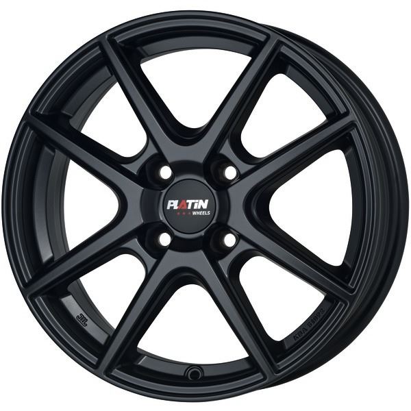 Jante aluminium Platin 14 pouces Noir Mat