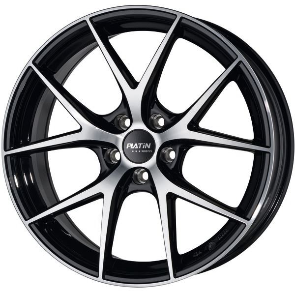 Jante aluminium Platin 19 pouces Noir Poli P 94