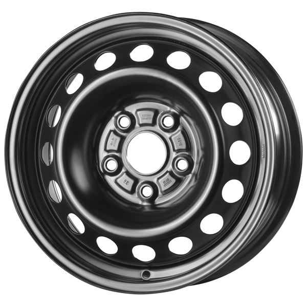 Jante tôle Toyota 15 pouces Noire