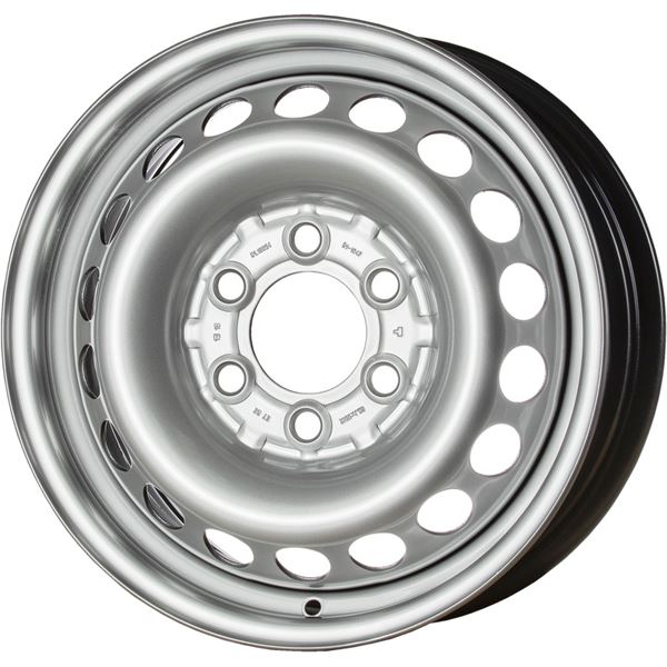 Jante tole Magnetto Wheels 16 pouces Argent