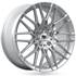 Jante aluminium Racer 17 pouces Argent
