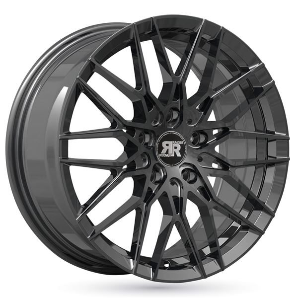 Jante aluminium Racer 17 pouces Noir Brillant