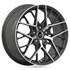 Jante aluminium Infiny 18 pouces Gris Satin Face Polie