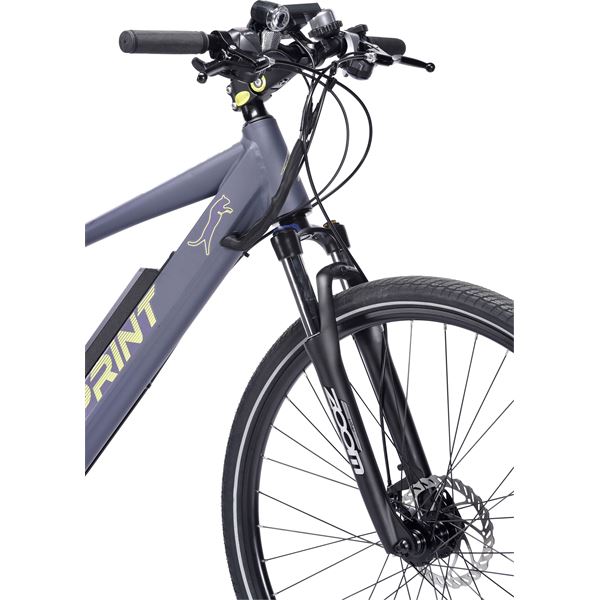 Vélo tout chemin électrique mixte Feu Vert E-Sprint 70 taille 45 (M)