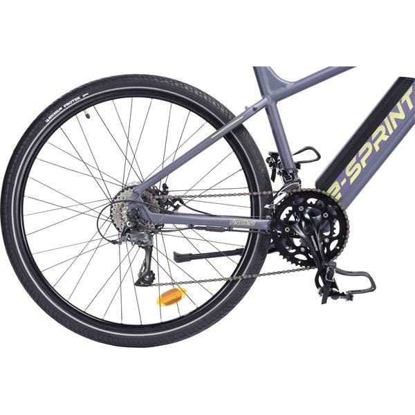 Vélo tout chemin électrique mixte Feu Vert E-Sprint 70 taille 45 (M)