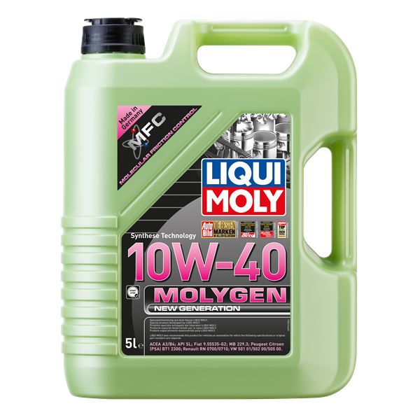 Huile moteur LIQUI MOLY Essence/Diesel Molygen 10W40 5L