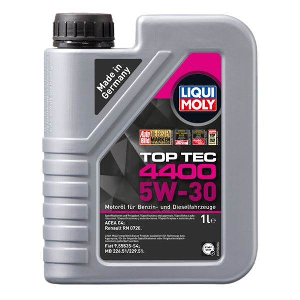 Huile moteur LIQUI MOLY Essence/Diesel Top Tec 4400 5W30 1L