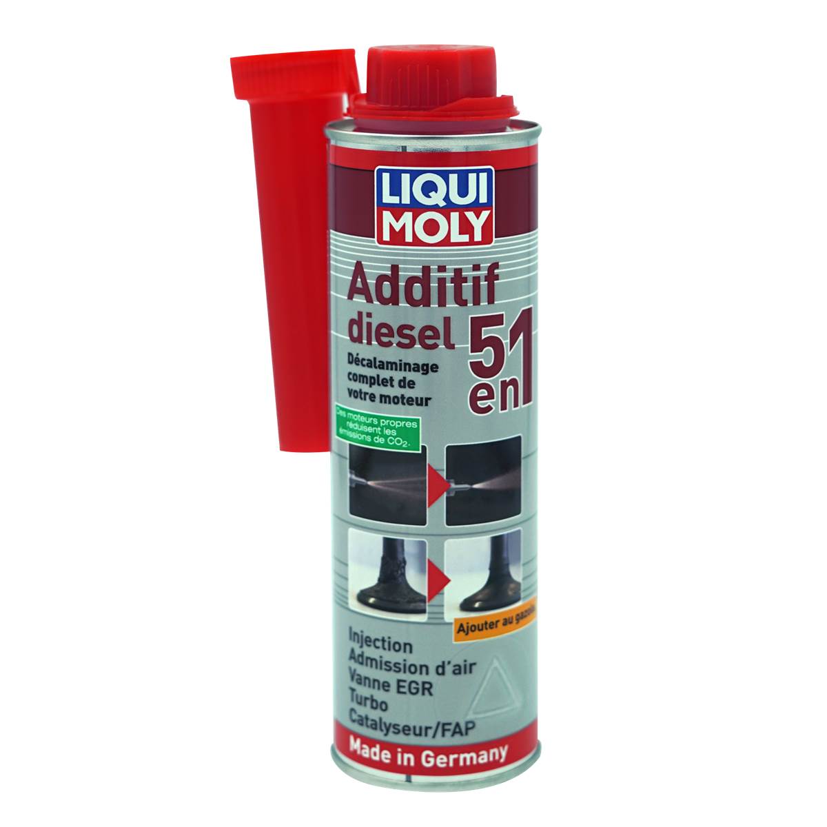 Décrassant 5 En 1 Moteur Diesel Liqui Moly 300 Ml