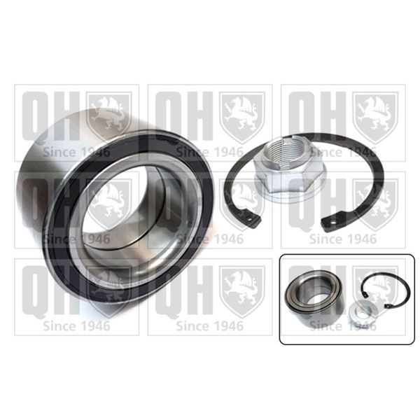 1 Kit de roulement de roue avant/arrière QWB1656