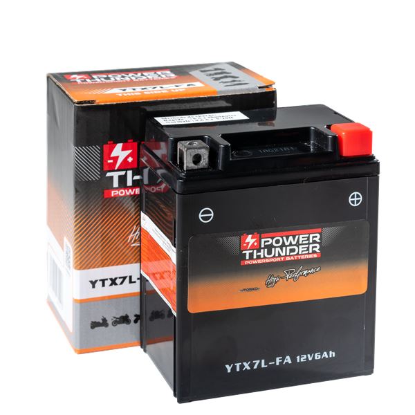 Batterie scooter et moto Power Thunder PTX7L-FA