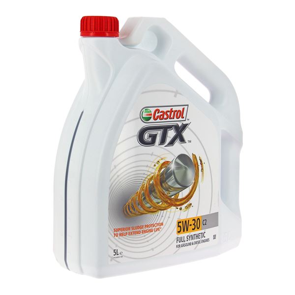 Huile moteur CASTROL GTX C2 Essence/Diesel 5W30 5L