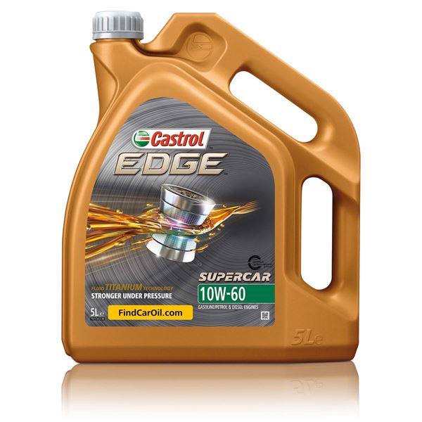 Huile moteur CASTROL Edge Supercar A3/B3-B4 Essence/Diesel 10W60 5L