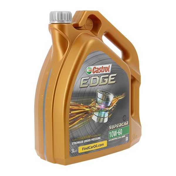 Huile moteur CASTROL Edge Supercar A3/B3-B4 Essence/Diesel 10W60 5L