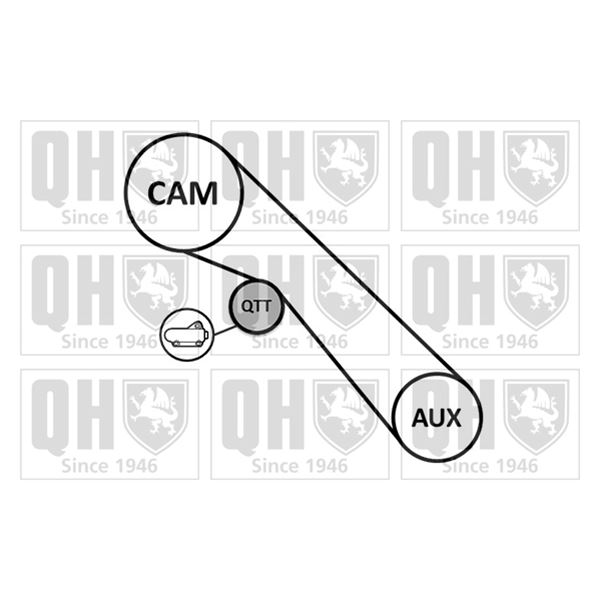 1 kit de distribution Quinton Hazell QBK911