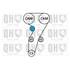 1 kit de distribution + 1 pompe à eau Quinton Hazell QBPK7910