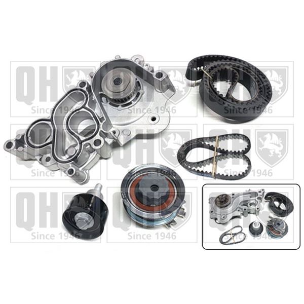 1 kit de distribution + 1 pompe à eau Quinton Hazell QBPK8812