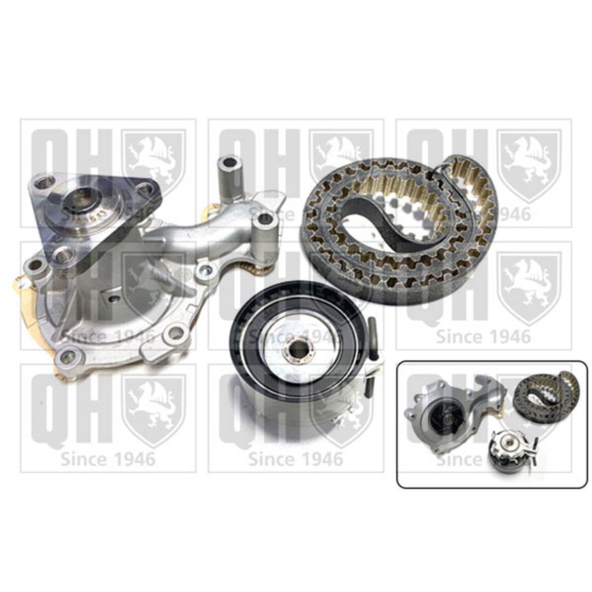 Kit De Distribution + Pompe À Eau Quinton Hazell Qbpk9300