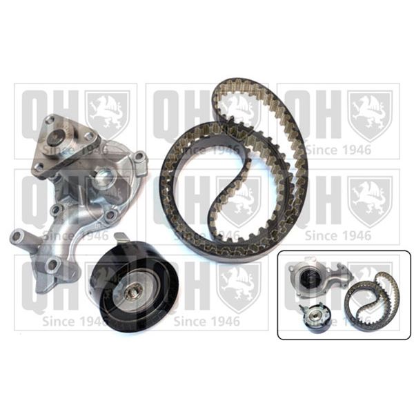1 kit de distribution + 1 pompe à eau Quinton Hazell QBPK9310
