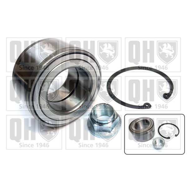 1 Kit de roulement de roue arrière Quinton Hazell QWB1661