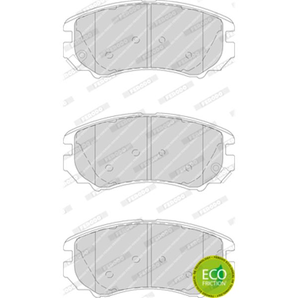 Jeu de Plaquette AVT FERODO FDB1733