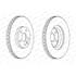 Disque de Frein avant FERODO DDF1567 X2