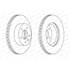 Disque de Frein avant FERODO DDF1625 X2