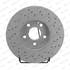 Disque de Frein avant FERODO DDF2464C X2