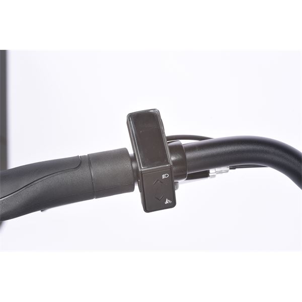 Vélo de ville électrique mixte Feu Vert E-Roll 92 taille 45
