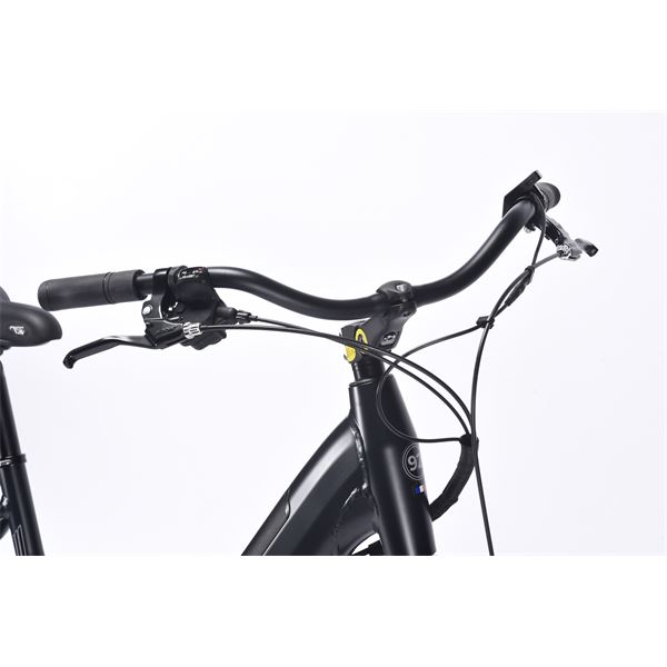 Vélo de ville électrique mixte Feu Vert E-Roll 92 taille 45