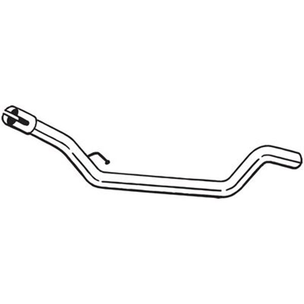 1 tuyau d'échappement Bosal 800235