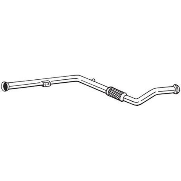 1 tuyau d'échappement Bosal 850235