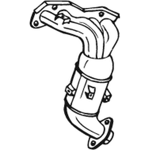 1 catalyseur Bosal 090195