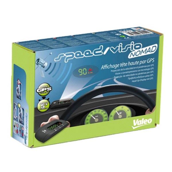 Affichage tête haute pare-brise Speed Visio nomade Valeo