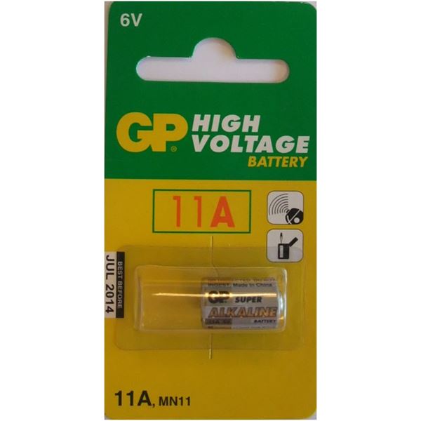 Pile alcaline haut voltage GP 11AB 6V