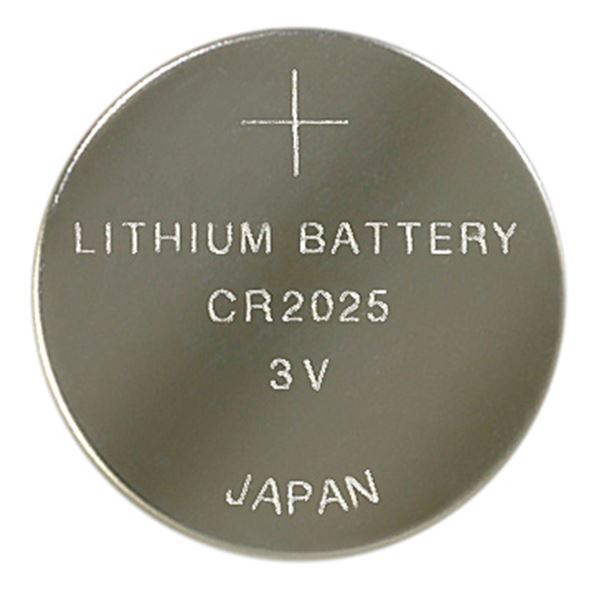 Pile bouton lithium GP CR 2025 3V - Feu Vert
