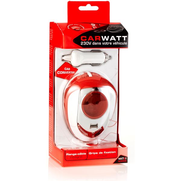 Convertisseur de voiture CARWATT Watt & Co - Feu Vert