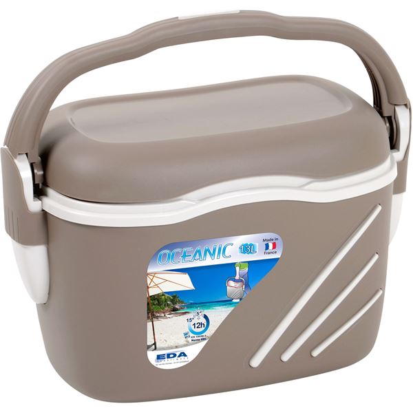 Glacière 13 litres Océanic Taupe EDA