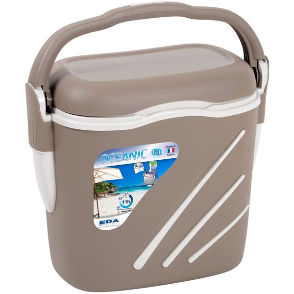 Glacière 18 litres Océanic Taupe EDA