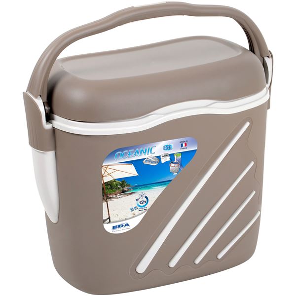 Glacière 30 litres Océanic Taupe EDA