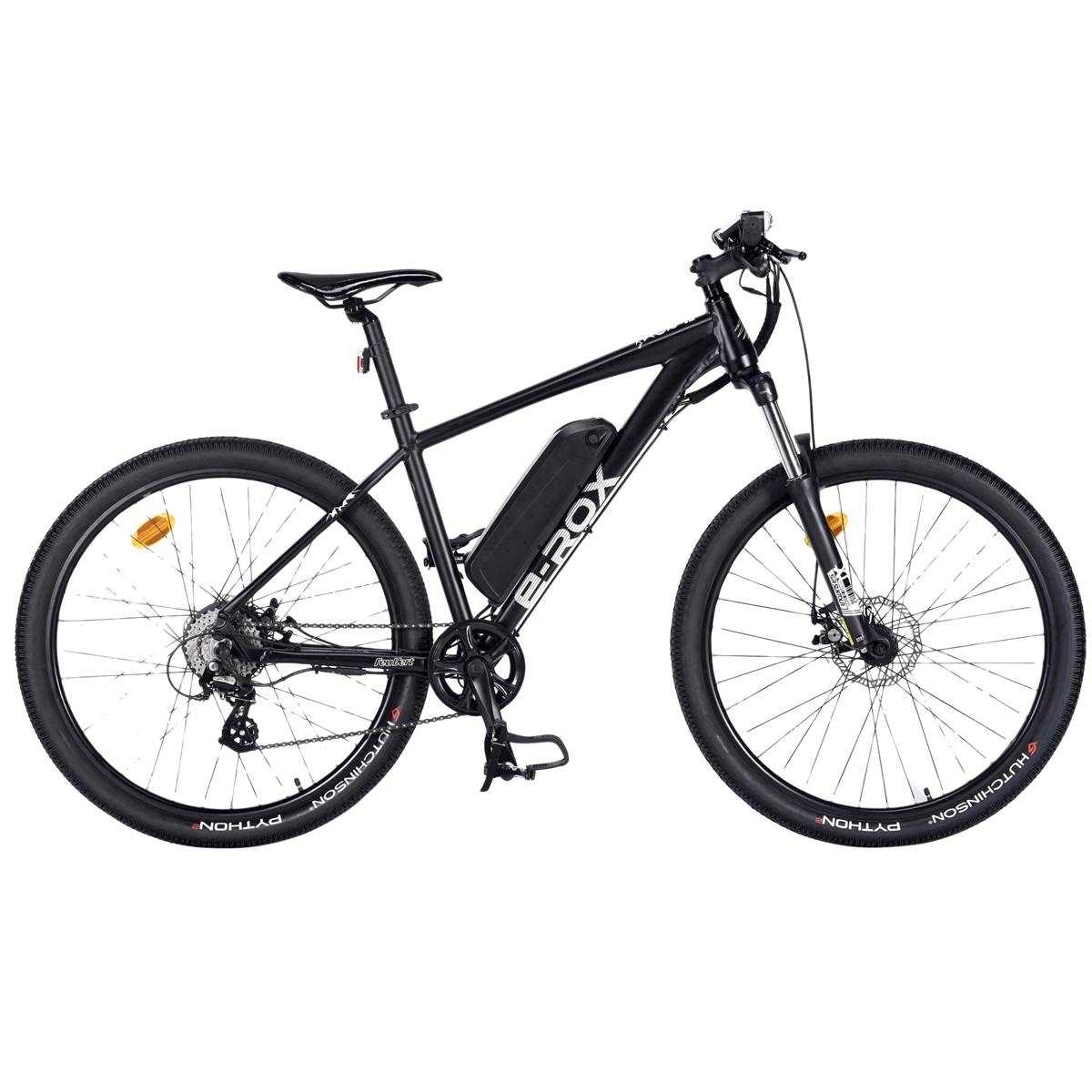 Vélo Électrique VTT Mixte Feu Vert E-rox 80 Taille 45 (m) Noir