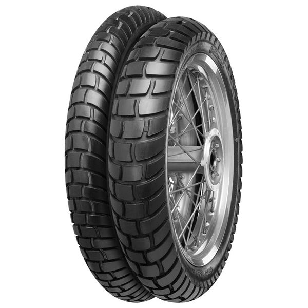 Pneu Moto CONTINENTAL 100/90R19 57H Contiescape TL Avant